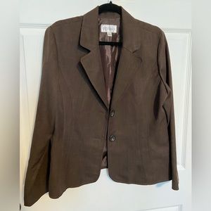 Studio 1 Women’s Brown Blazer/Suit Jacket